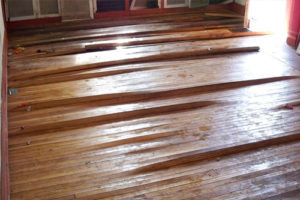 Cupping And Gapping In Hardwood Floors, How To Fix Cupping Hardwood Floors